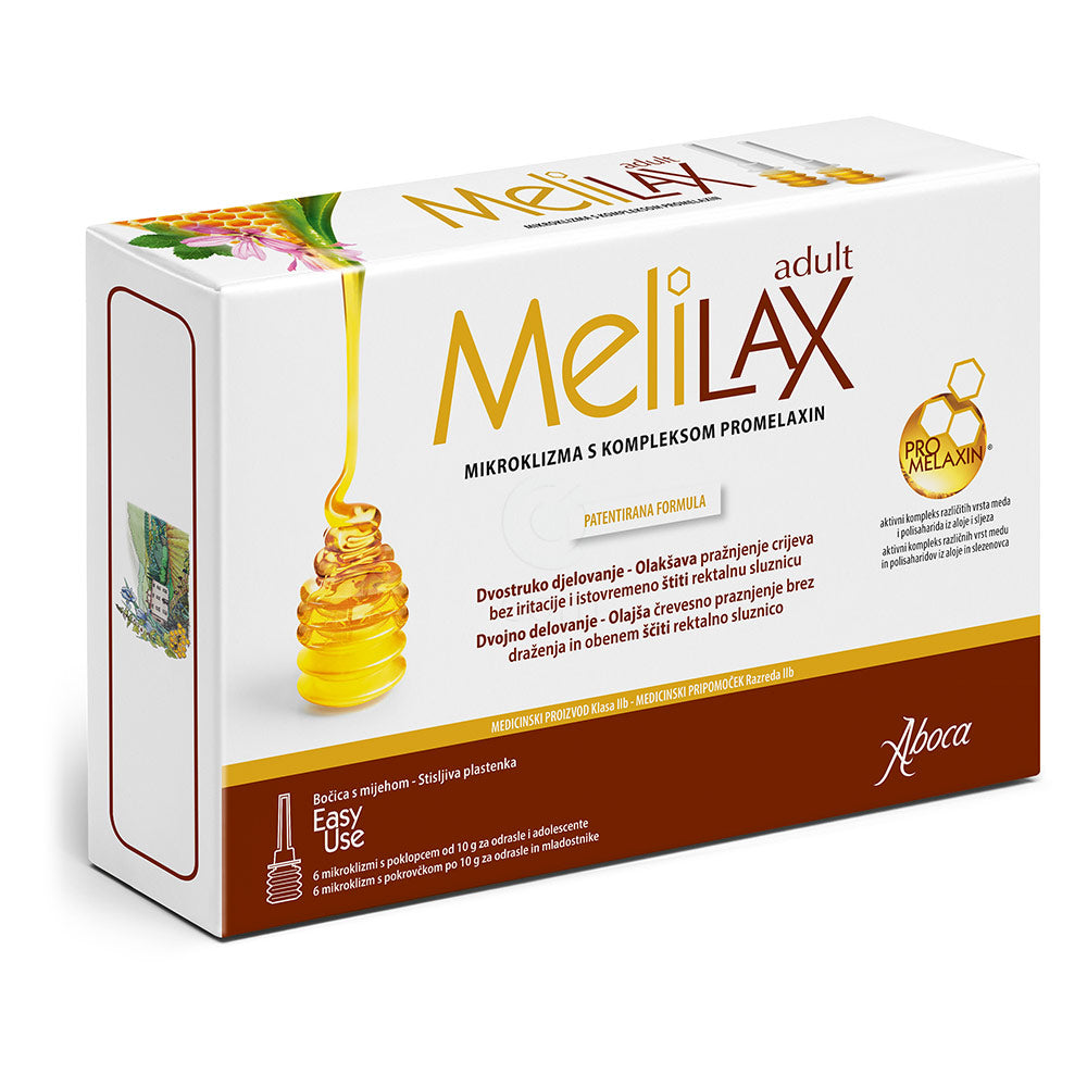 Melilax Adult 6 mikroklizma x 10 g