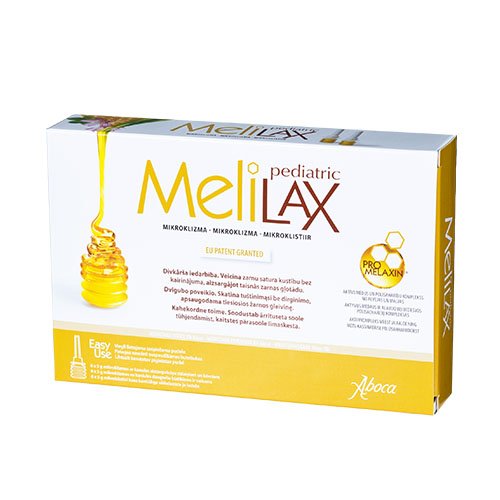 Melilax Pediatric 6 mikroklizma x 5g