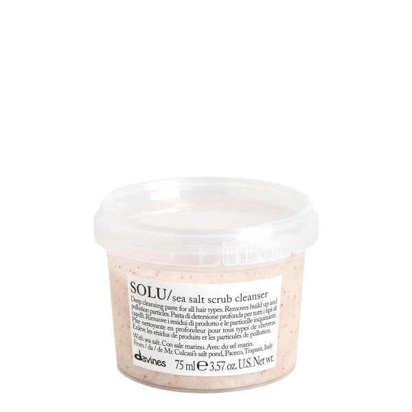 Davines SOLU Sea Salt Scrub Cleanser 75ml