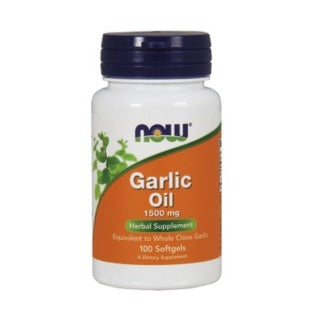 Now Garlic Oil 1500 mg Softgels