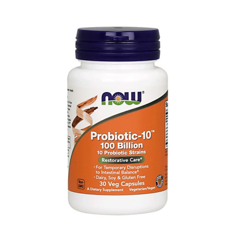 Now Probiotic-10™ 25 Billion Veg Capsules