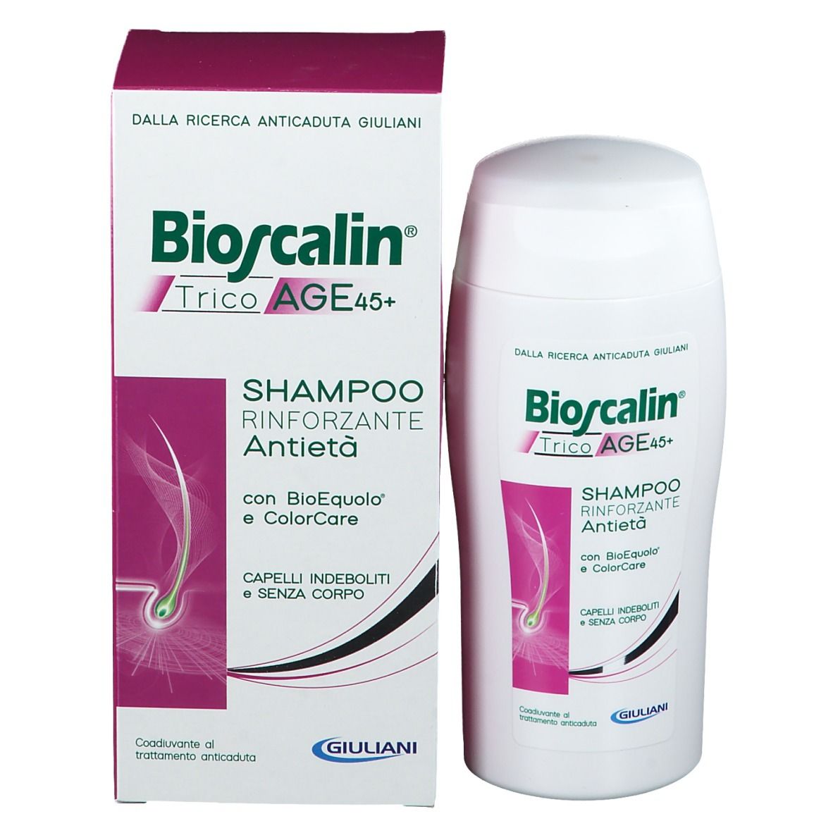 Bioscalin TricoAGE 45+ Shampo 200ml