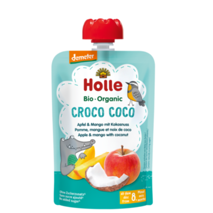 Holle Croco Coco Pure - Mollë, mango dhe kokos