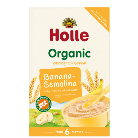 Holle Organic Fruit Porridge Banana - Semolina