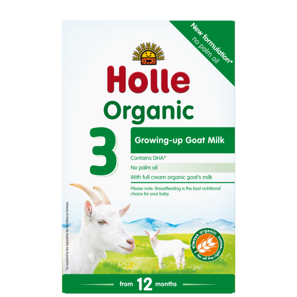 Holle Organic Growing Up Fomula 3 - Qumësht dhie