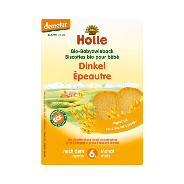 Holle Organic Spelt Baby Rusks