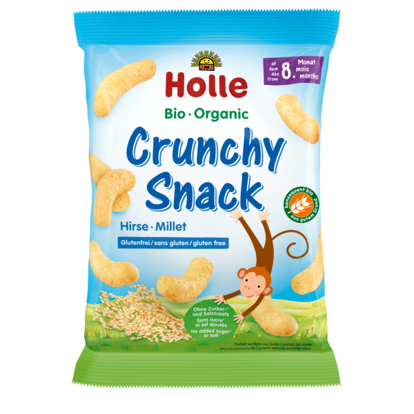 Holle Organic crunchy snack millet