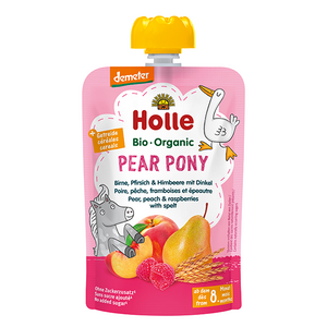 Holle Pear Pony Pure - Dardhë, pjeshkë, manaferra dhe tërshërë