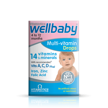 Wellbaby Drops 4-12 months