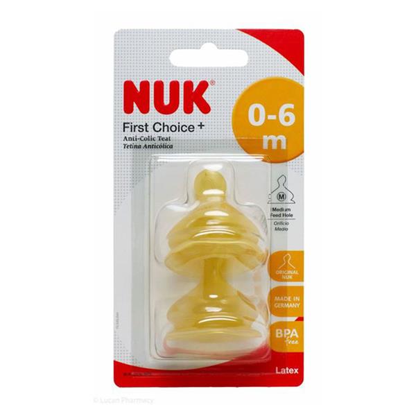 NUK Biberon Ushqyes FIRST CHOICE+ 0-6M