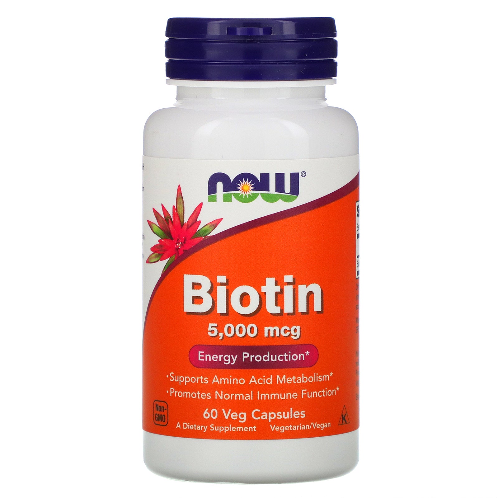 Now Biotin (5000 mcg)