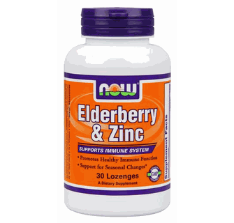 Now Elderberry & Zinc Lozenges