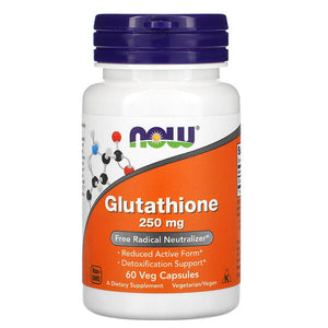 Now Glutathione 250 mg Veg Capsules