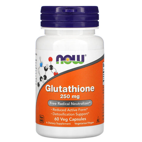 Now Glutathione 250 mg Veg Capsules