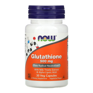 Now Glutathione 500 mg Veg Capsules