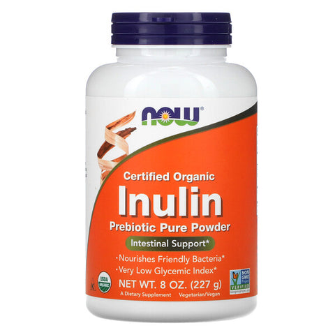 Now Inulin Powder, Organic