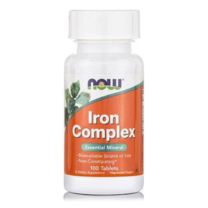 Now Iron Complex Veg Tablets