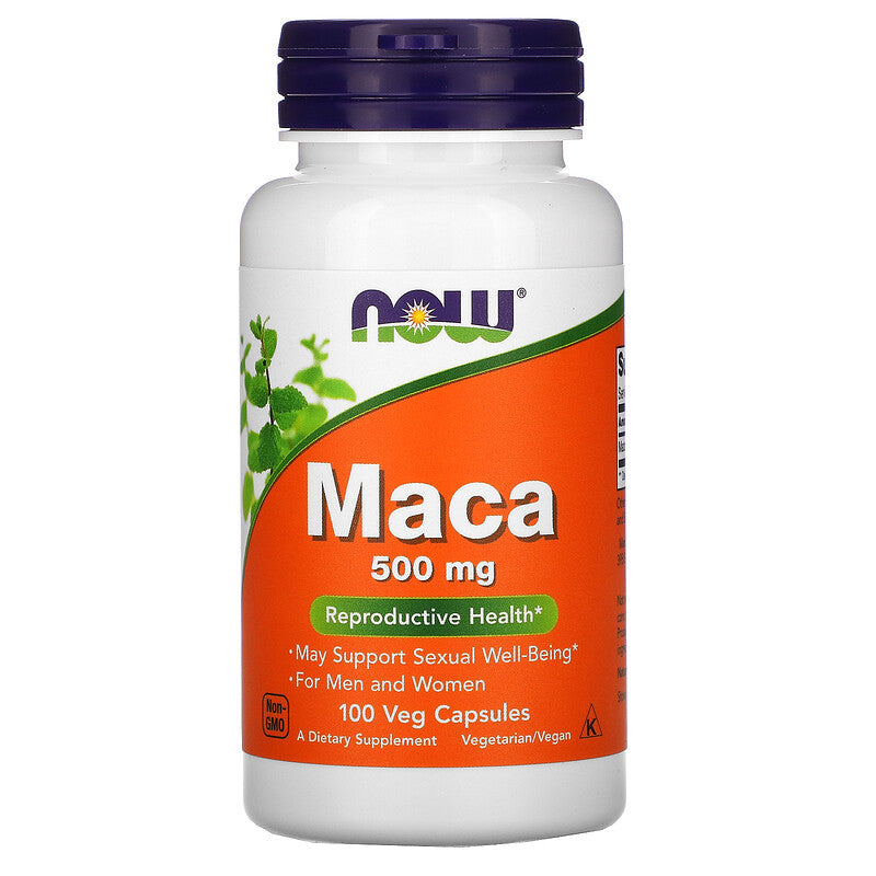 Now Maca 500 mg Veg Capsules