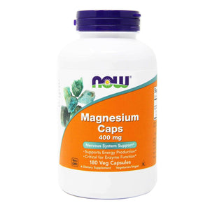 Now Magnesium 400mg Veg Capsules