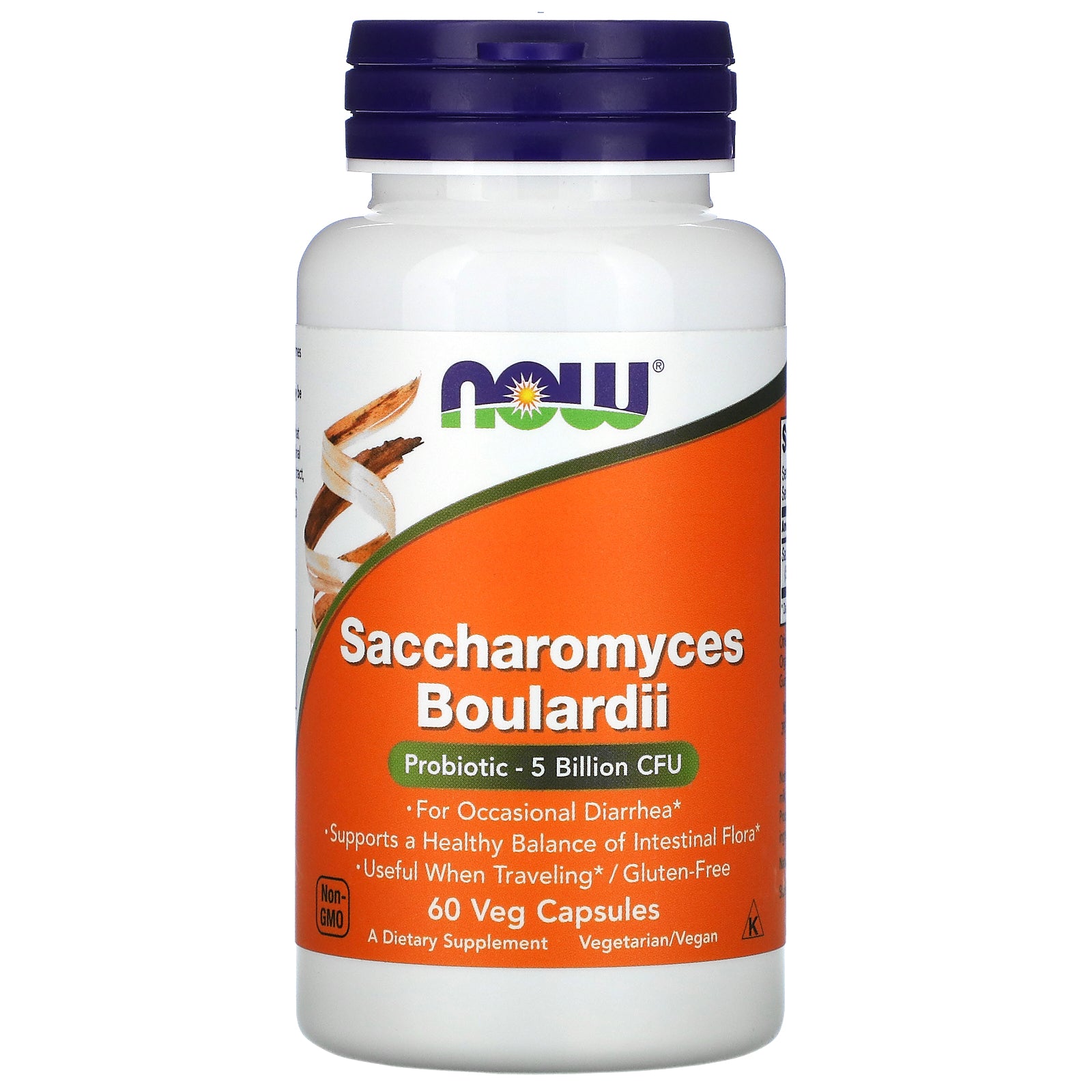 Now Saccharomyces Boulardii Veg Capsules