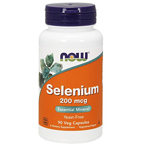 Now Selenium 200 mcg Veg Capsules