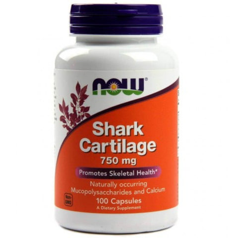 Now Shark Cartilage 750 mg Capsules