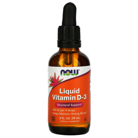 Now Vitamin D-3 Liquid