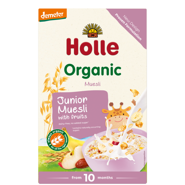 Holle Organic Junior Muesli Multigrain With Fruit