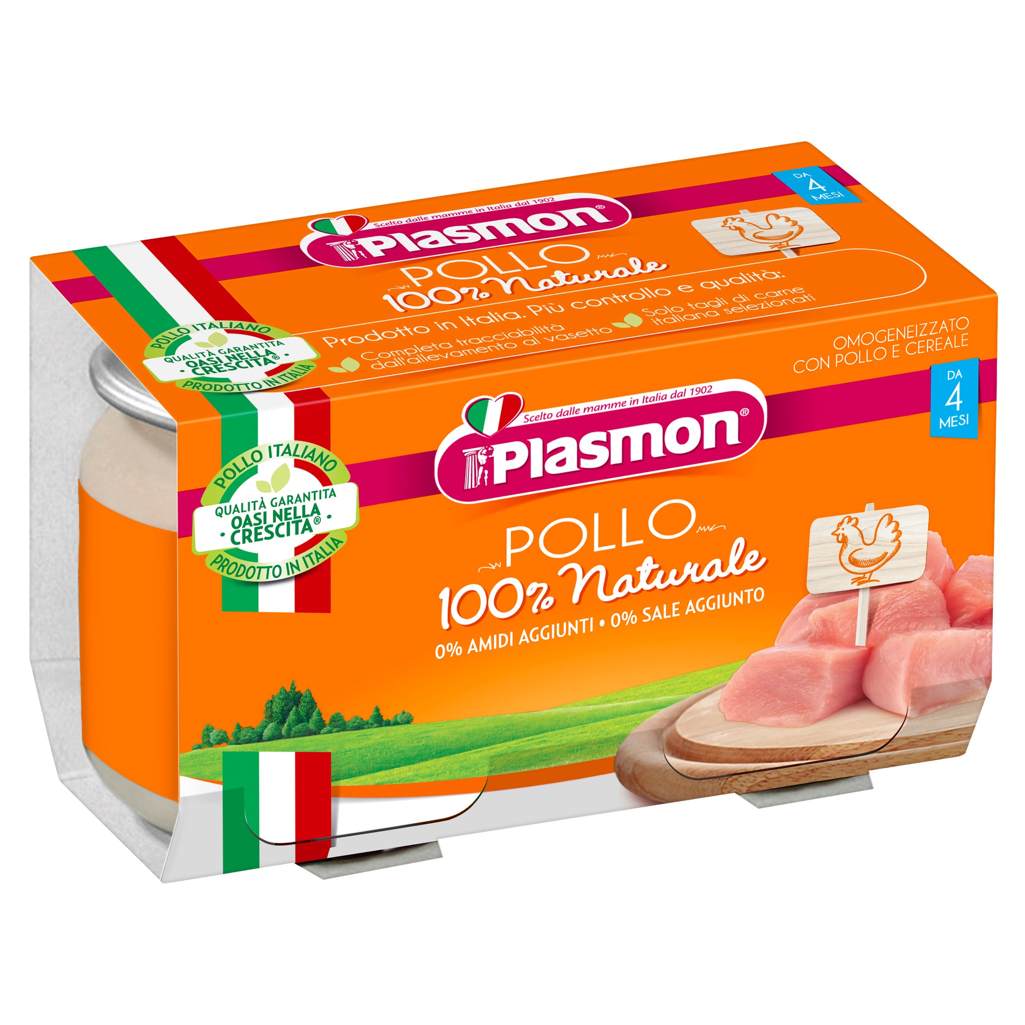 Plasmon POLLO 4M+ 160gr