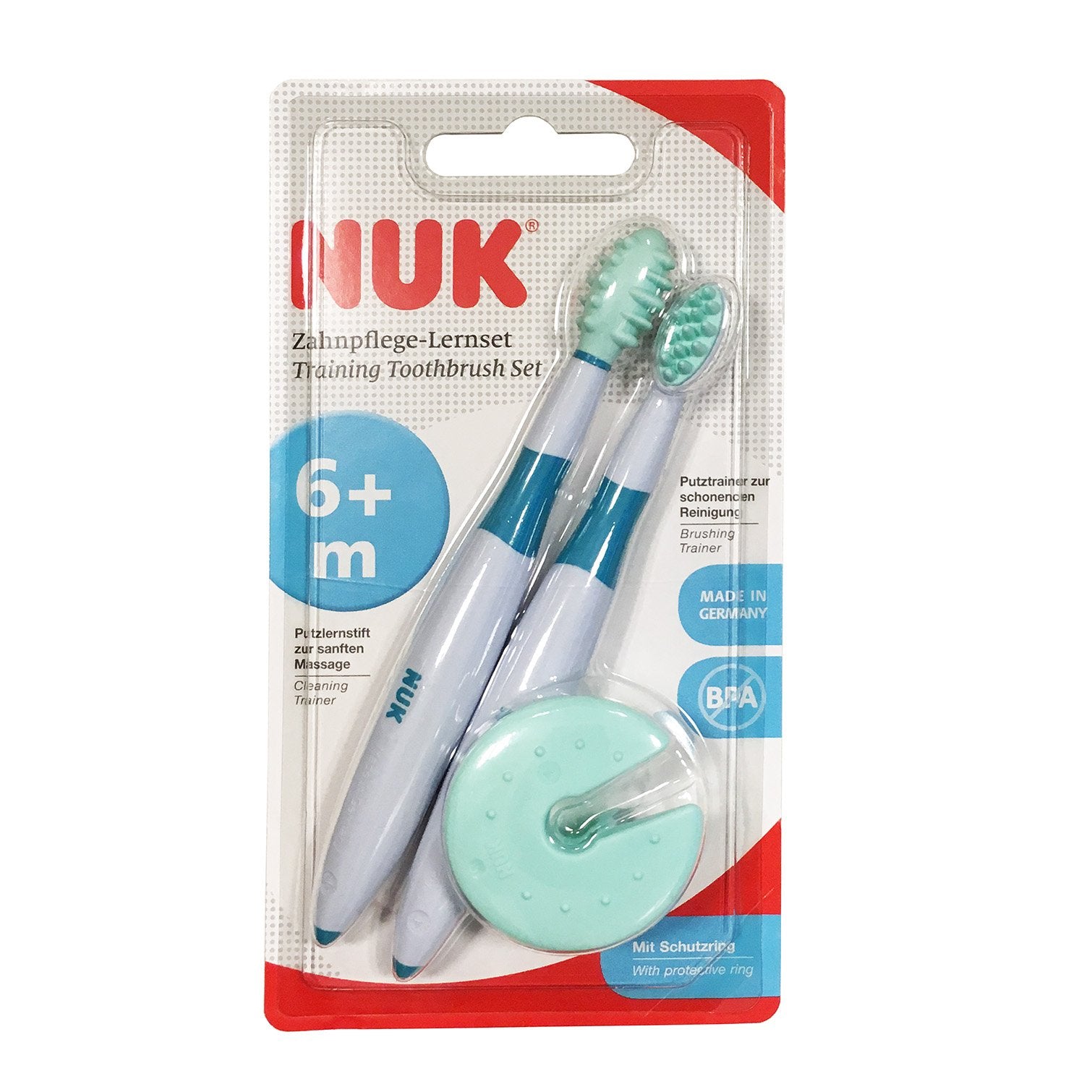 NUK Training Toothbrush Set 6-15 Months