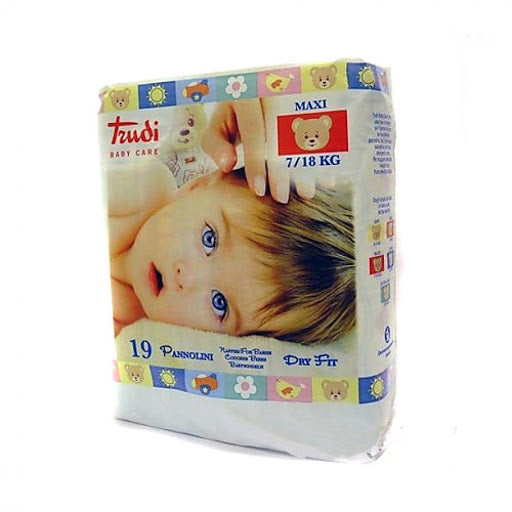 Trudi Pampers 7/18 kg 19 copë