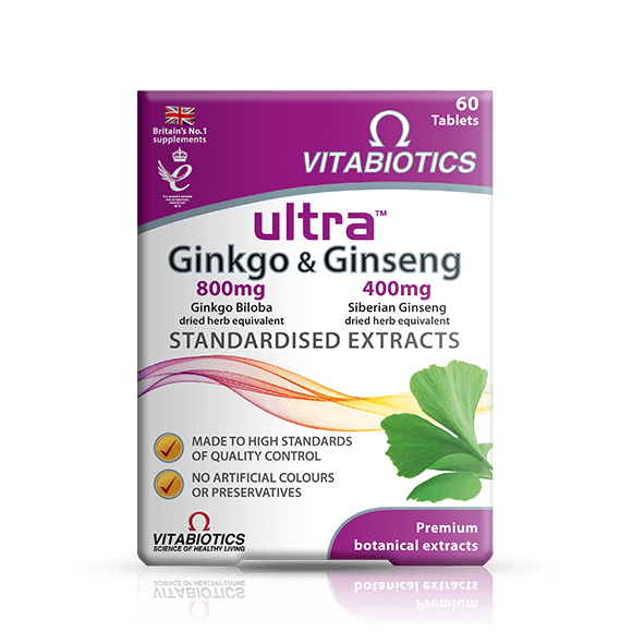 Ultra Ginkgo & Ginseng 60Tab