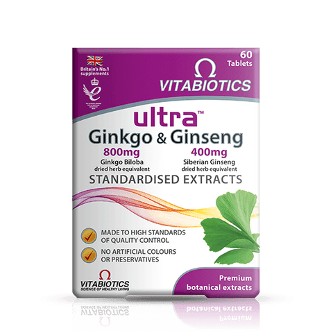 Ultra Ginkgo & Ginseng 60Tab