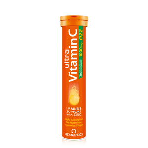 Ultra Vitamin C 1000mg Fizz +Zinc 20Tableta eferveshente