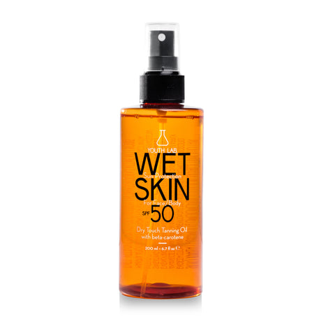 YOUTH LAB Wet Skin Sun Protection SPF 50-Tan Accelerating Oil 200ml