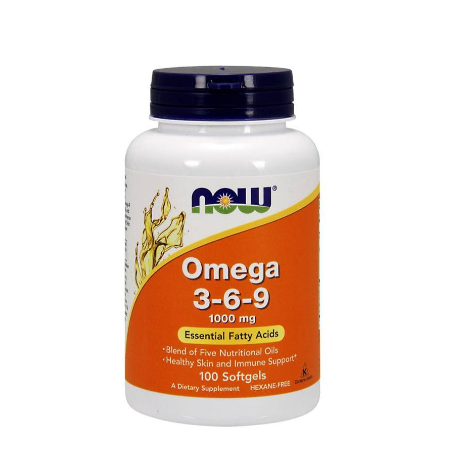 Now Omega 3-6-9 1000 mg Softgels