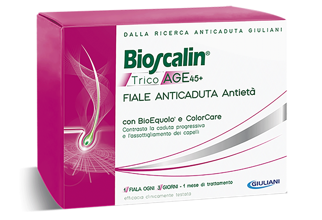 Bioscalin TricoAGE 45+Ampula kundër rënies së flokëve