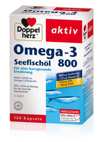 DoppelHerz Omega3 Sea Fish Oil 800