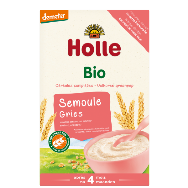 Holle Organic Semolina Porridge