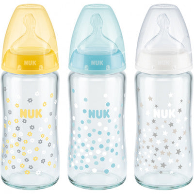 NUK Shishe Qelqi First Choice Silikon 240ml