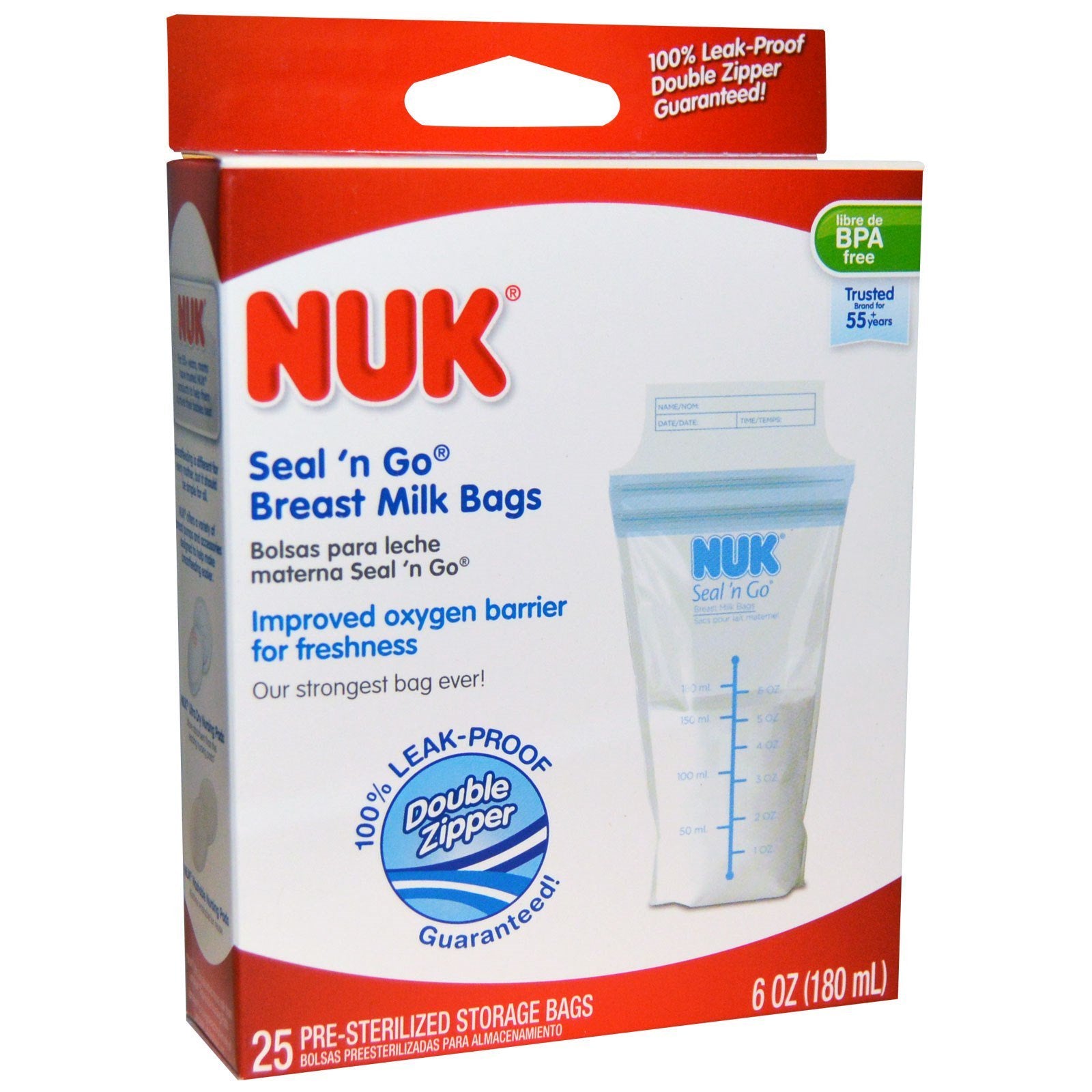 NUK Breast Milk Bags