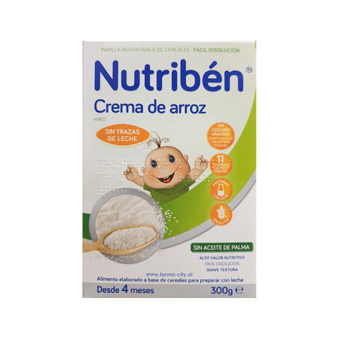 Nutriben Krem orizi pa gluten 4M+