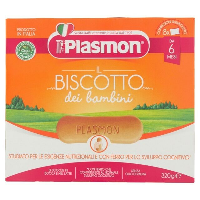 Plasmon Biskotë Biberoni 6M+ 320gr