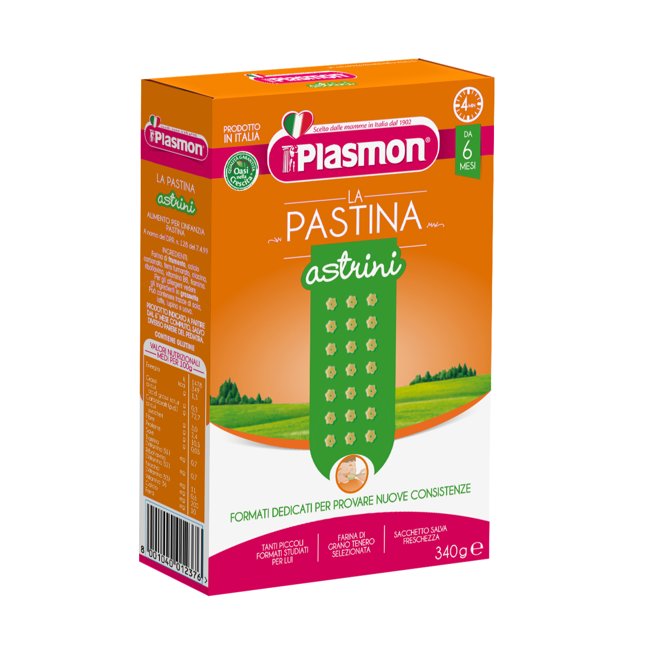 Plasmon Makarona ASTRINE 6M+