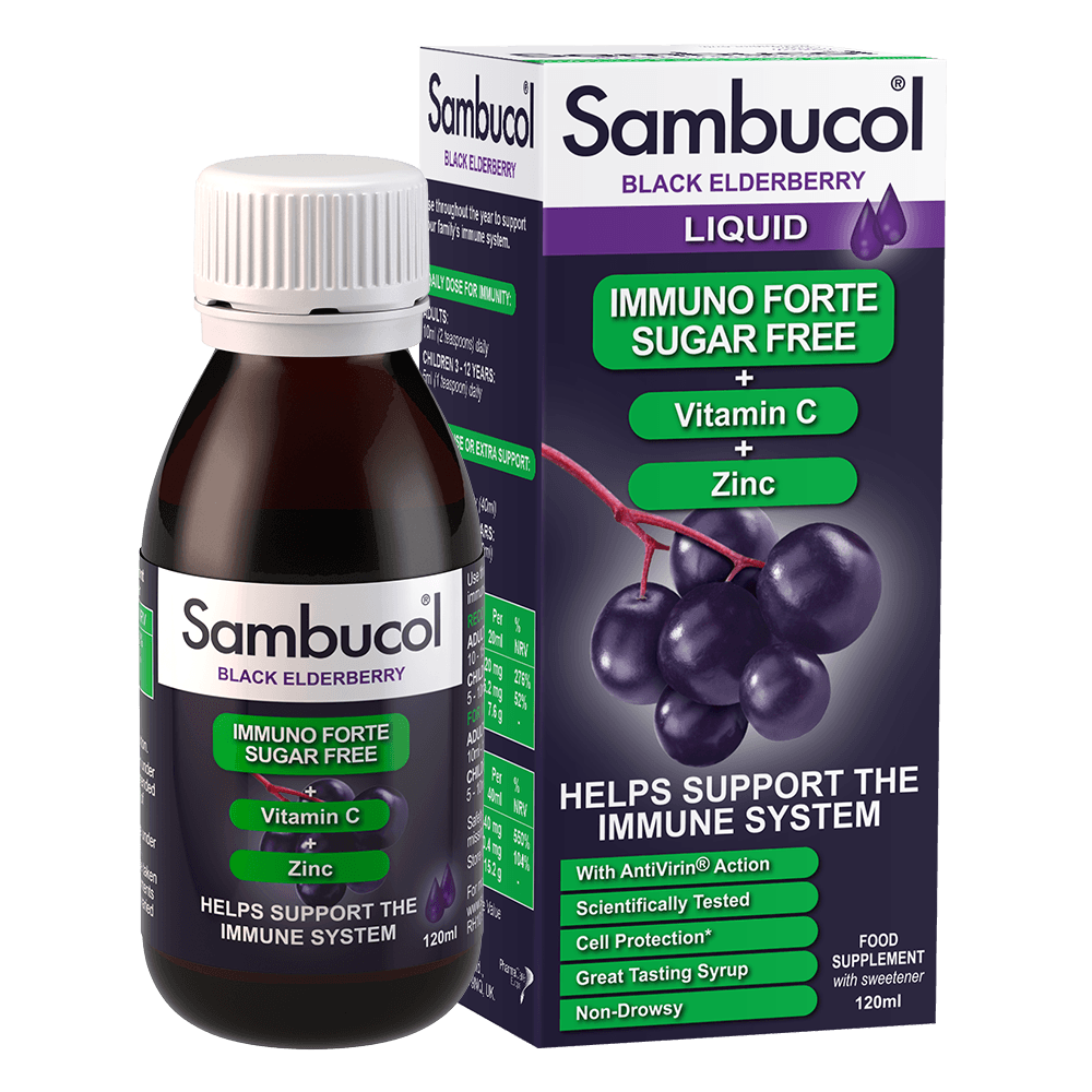 Sambucol Immuno Forte Liquid Sugar Free