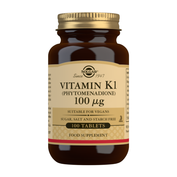 Solgar Vitamin K1 100MCG