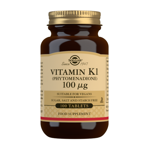 Solgar Vitamin K1 100MCG