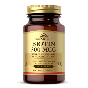 Solgar Biotin 300mcg