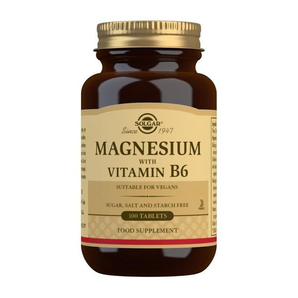 Solgar Magnesium + Vitamin B6